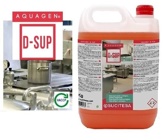 Sucitesa Aquagen D-SUP tugevatoimeline rasvapõletuse puhastusvahend, 5 kg цена и информация | Puhastusvahendid | kaup24.ee