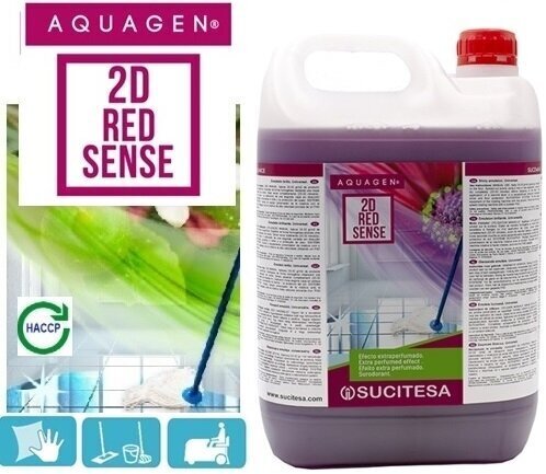 Põrandapuhastusvahend Aquagen 2D Red Sense, 5 l цена и информация | Puhastusvahendid | kaup24.ee