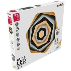 LED-laevalgusti Avide Atina 85W puldiga hind ja info | Laelambid | kaup24.ee