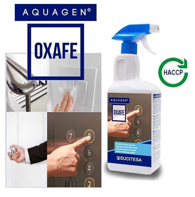 Aquagen Oxafe universaalne puhastusvahend, 750 ml hind ja info | Puhastusvahendid | kaup24.ee
