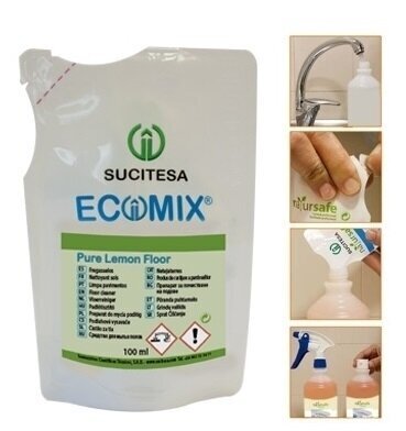 Ecomix Floor Lemon Dose põrandapuhastusvahend hind ja info | Puhastusvahendid | kaup24.ee