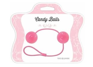 Вагинальные шарики Candy Balls Lux, розовые цена и информация | Вагинальные шарики | kaup24.ee