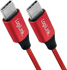 LogiLink USB-C - USB-C 0.3 m CU0155 цена и информация | Logilink Автотовары | kaup24.ee