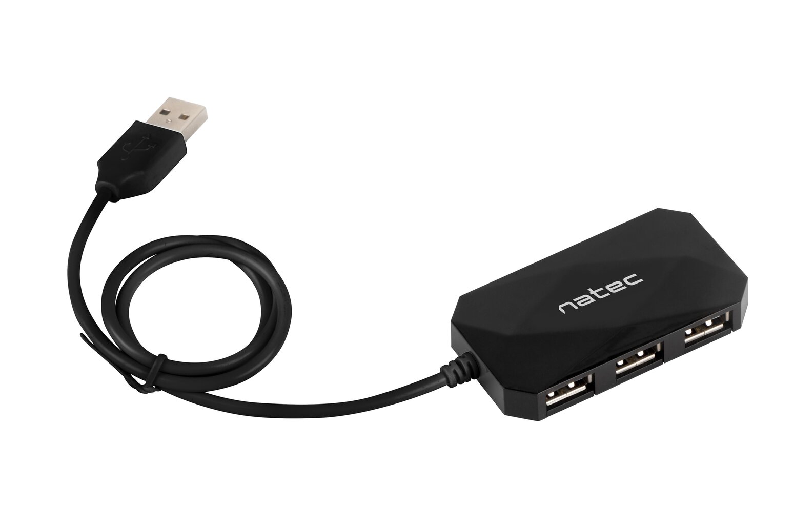 Usb jaotur Natec 2.0 x 4 цена и информация | USB jagajad, adapterid | kaup24.ee