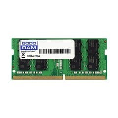 GoodRam DR4 16GB 2400MHz CL17 SODIMM (GR2400S464L17/16G) цена и информация | Оперативная память (RAM) | kaup24.ee
