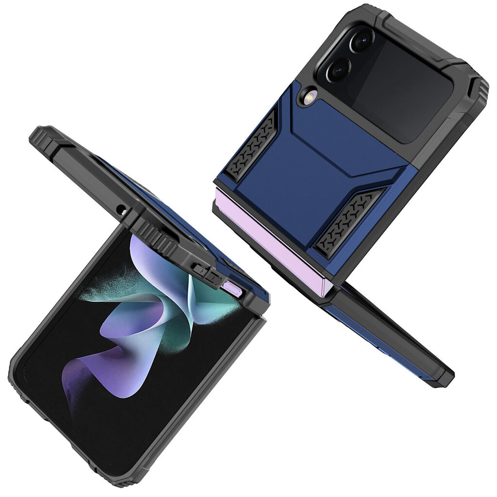 Wozinsky Ring Armor Samsung Galaxy Z Flip 4 jaoks, sinine цена и информация | Telefoni kaaned, ümbrised | kaup24.ee