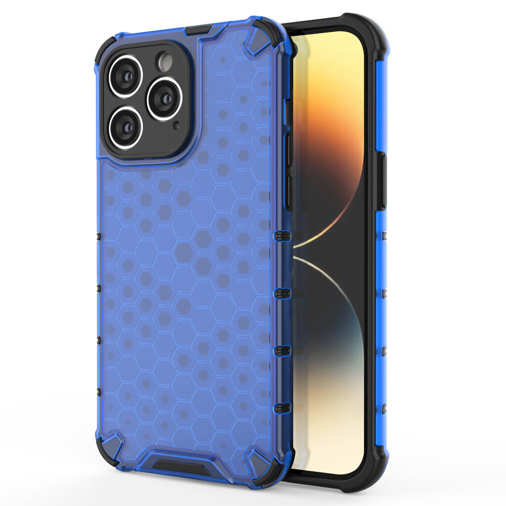 Hurtel Honeycomb, iPhone 14 Pro Max, sinine hind ja info | Telefoni kaaned, ümbrised | kaup24.ee