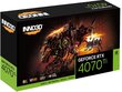 Inno3D GeForce RTX 4070 Ti X3 (N407T3-126X-186148N) hind ja info | Videokaardid (GPU) | kaup24.ee