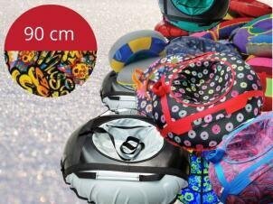 Надувные санки-ватрушка Graffiti-Y, 90 см, IT.D90.1 цена и информация | Санки | kaup24.ee