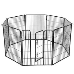 Клетка для собаки Feandrea, изготовлена из 8 панелей 77 x 100 см. цена и информация | Переноски, сумки | kaup24.ee