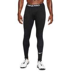 Meeste treeningpüksid Nike Pro Dri-Fit Warm Tight, must цена и информация | Мужская спортивная одежда | kaup24.ee