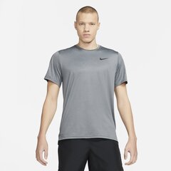 Meeste treeningsärk Nike M NP DF HPR Dry Top SS, hall цена и информация | Мужские футболки | kaup24.ee