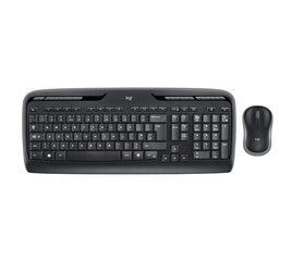 Беспроводная клавиатура Logitech MK330 (DE) Combo, черная цена и информация | Клавиатуры | kaup24.ee