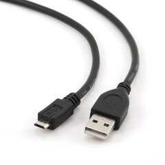 Gembird CCP-mUSB2-AMBM, USB-A/Micro USB, 0.1 м цена и информация | Кабели и провода | kaup24.ee