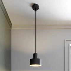 Металлический подвесной светильник Rif, черный, Ø 15 см цена и информация | Потолочные светильники | kaup24.ee