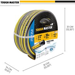 Tugevdatud kastmisvoolik 30m. (-5°C iki +65°C) UK BRAND, TOUGH MASTER® TM-GH330 hind ja info | Kastekannud, voolikud, niisutus | kaup24.ee