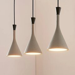 Подвесной светильник Flynn для столовой, серый, 3 источника света цена и информация | Люстры | kaup24.ee