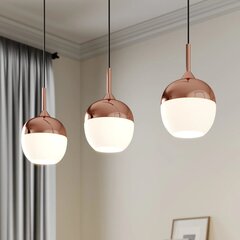 Lindby Rangina ripplamp, vask, 3 valgusallikat hind ja info | Rippvalgustid | kaup24.ee