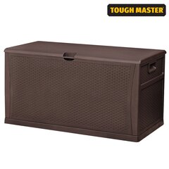 Садовый ящик для хранения 460 L, 120 x 61 x 63 cm UK BRAND, TOUGH MASTER®  TM-SBR46H цена и информация | Уличные контейнеры, контейнеры для компоста | kaup24.ee