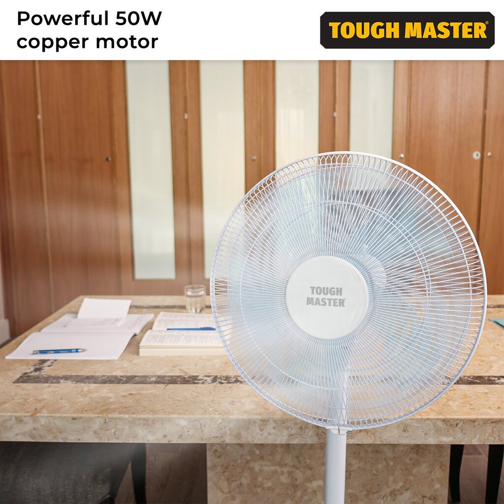 Põrandaventilaator, 50W, UK BRAND, TOUGH MASTER® TM-STF40W hind ja info | Ventilaatorid | kaup24.ee