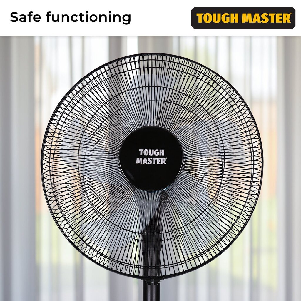 Põrandaventilaator, 50W, UK BRAND, TOUGH MASTER® TM-STF40B hind ja info | Ventilaatorid | kaup24.ee