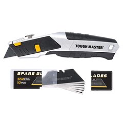 Ehitusnuga (Nuga) + noaterad 10tk. UK BRAND, TOUGH MASTER® TM-UTK194A цена и информация | Механические инструменты | kaup24.ee