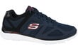 Spordijalatsid meestele Skechers Verse Flash Point 58350NVBK, sinine цена и информация | Spordi- ja vabaajajalatsid meestele | kaup24.ee