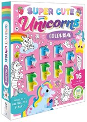 Super Cute Unicorns Colouring цена и информация | Книги для малышей | kaup24.ee