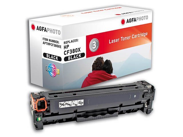 Tooner kassett AgfaPhoto APTHPCF380XE, must цена и информация | Laserprinteri toonerid | kaup24.ee