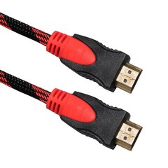 HDMI kaabel Esperanza EB195,1.4 B, 5 m, must/punane цена и информация | Кабели и провода | kaup24.ee