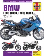 BMW F800 (F650, F700) Twins (06 - 16) Update: 2006-2016 2nd Revised edition hind ja info | Reisiraamatud, reisijuhid | kaup24.ee