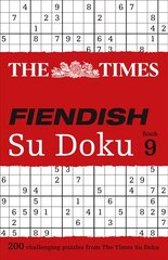 Times Fiendish Su Doku Book 9: 200 Challenging Puzzles from the Times edition, Book 9 цена и информация | Книги о питании и здоровом образе жизни | kaup24.ee