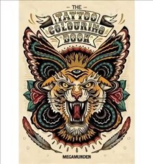 Tattoo Colouring Book hind ja info | Kunstiraamatud | kaup24.ee