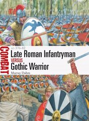 Late Roman Infantryman vs Gothic Warrior: AD 376-82 цена и информация | Исторические книги | kaup24.ee