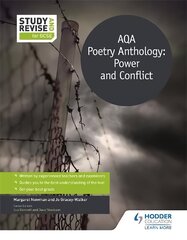 Study and Revise for GCSE: AQA Poetry Anthology: Power and Conflict: AQA Poetry Anthology hind ja info | Noortekirjandus | kaup24.ee