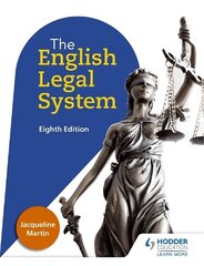 English Legal System Eighth Edition 8th Revised edition hind ja info | Majandusalased raamatud | kaup24.ee