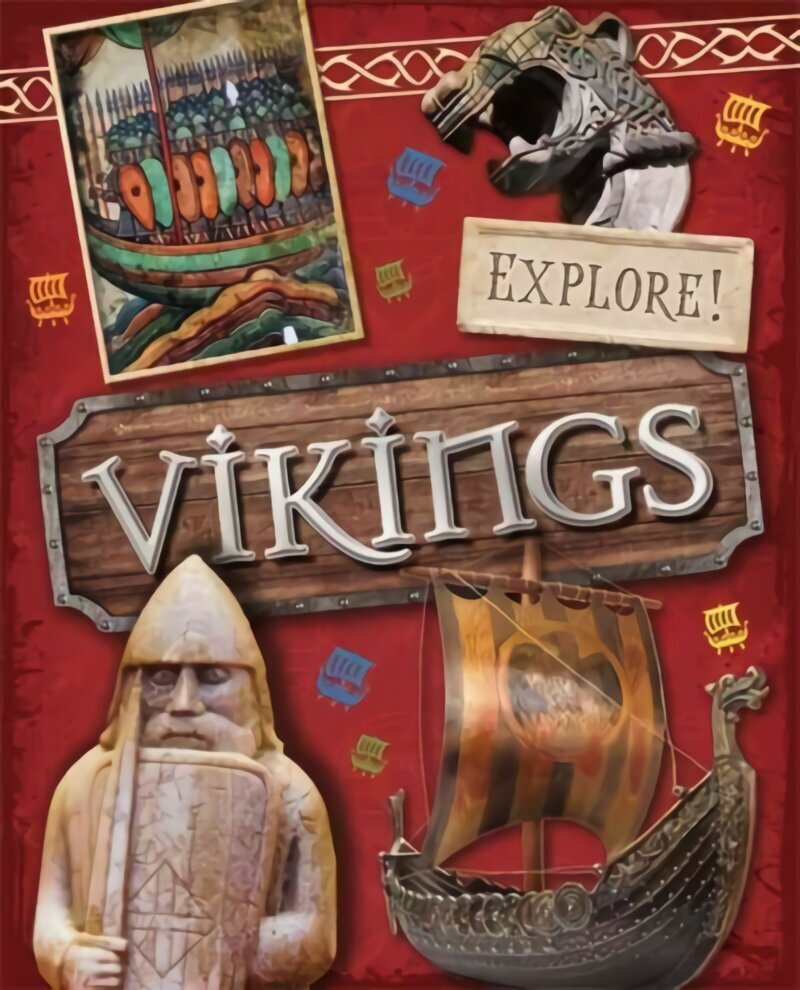 Explore!: Vikings цена и информация | Noortekirjandus | kaup24.ee
