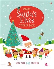 Santa's Elves Sticker Book New edition hind ja info | Väikelaste raamatud | kaup24.ee