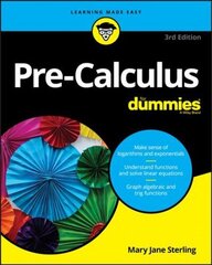 Pre-Calculus For Dummies 3rd Edition hind ja info | Majandusalased raamatud | kaup24.ee