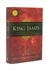 KJV Study Bible, Large Print, Hardcover, Red Letter: Second Edition Large type / large print edition, KJV Study Bible, Large Print, Hardcover, Red Letter Edition Large Print (11pt), Center Column hind ja info | Usukirjandus, religioossed raamatud | kaup24.ee