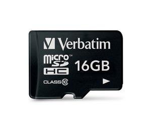 Verbatim 16GB Micro SD (HC) Class 10 цена и информация | Mobiiltelefonide mälukaardid | kaup24.ee