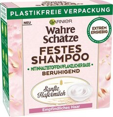 Tahke šampoon kaerapiimaga Garnier Wahre Schätze, 60 g цена и информация | Шампуни | kaup24.ee