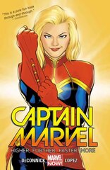 Captain Marvel Volume 1: Higher, Further, Faster, More: Higher, Further, Faster, More, Volume 1, Captain Marvel Volume 1: Higher, Further, Faster, More Higher, Further, Faster, More цена и информация | Фантастика, фэнтези | kaup24.ee