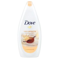 Vannivaht sheavõi ja vaniljega Dove Purely pampering 500 ml цена и информация | Масла, гели для душа | kaup24.ee