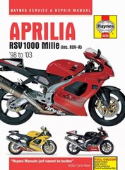 Aprilia RSV 1000 Mille (98 -03) hind ja info | Reisiraamatud, reisijuhid | kaup24.ee