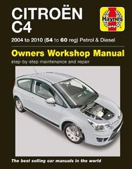 Citroen C4 Owners Workshop Manual: 04-10 2nd Revised edition, 04-10 цена и информация | Путеводители, путешествия | kaup24.ee