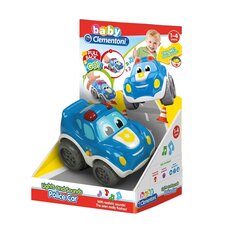 CLEMENTONI politseiauto Baby Pull & Back, 17179 цена и информация | Игрушки для малышей | kaup24.ee