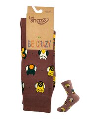 Унисекс носки Be Snazzy Be Crazy SK-07, Совы цена и информация | Мужские носки | kaup24.ee