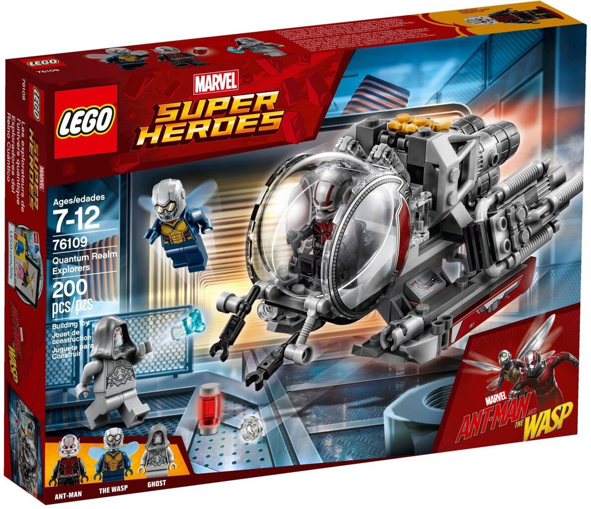 76109 LEGO® Super Heroes Kvantmaailma uurijad hind ja info | Klotsid ja konstruktorid | kaup24.ee