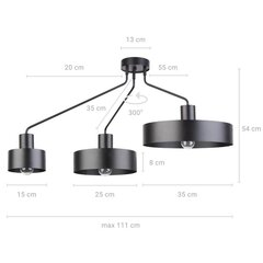 Потолочный светильник JUMBO 31533 цена и информация | Люстры | kaup24.ee